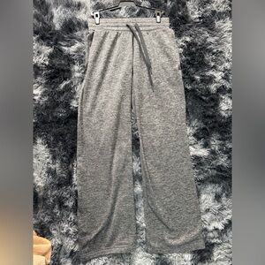 Adidas Black and Gray Fleece Pants